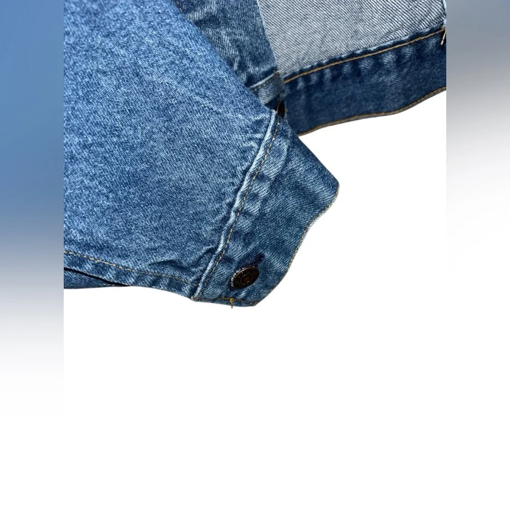VTG 90s Levi’s Men’s Sz 48L‎ Trucker Denim Type III Jacket USA Made 71506 0216